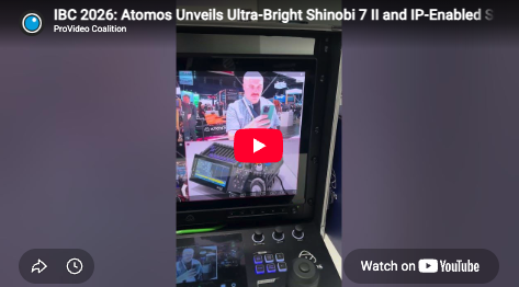 PVC at IBC 2026: Atomos Unveils Ultra-Bright Shinobi 7 II and IP-Enabled Shogun AV-19M 12