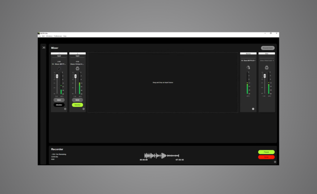 Shure launches Motiv Mix software & new flagship dynamic hybrid mic MV7+ 2
