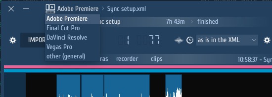 同步枪战的音频波：PluralEyes vs Syncaila 11