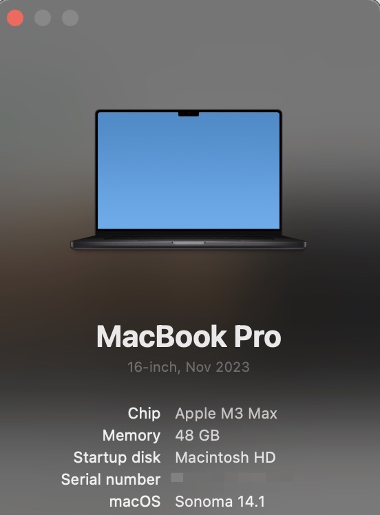 A Sort of Review of the M3 Max Apple MacBook Pro 16-inch 5