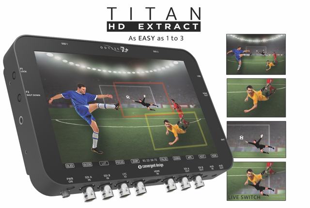 Press image of Titan HD Extract, from Convergent Design