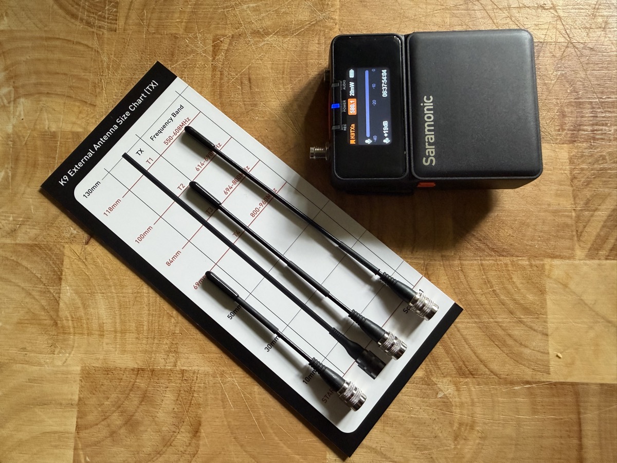 Review: The Saramonic K9 Wireless Mic System 6 Review: The Saramonic K9 Wireless Mic System 6