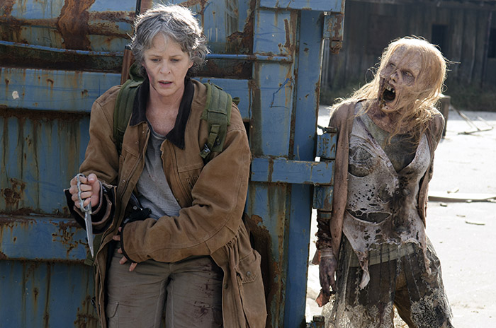 Melissa McBride as Carol Peletier; Walker - The Walking Dead _ Season 6, Episode 16 - Photo Credit: Gene Page/AMC