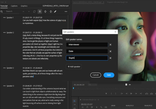 Adobe @ NAB: AI Text-Based Editing and more 6