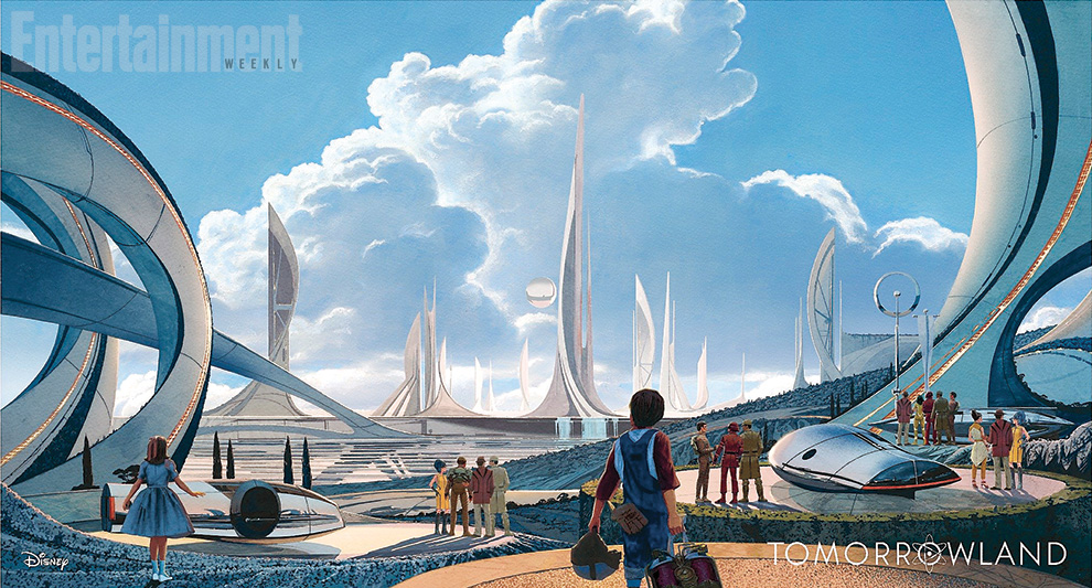 Tomorrowland Syd Mead Concept Art