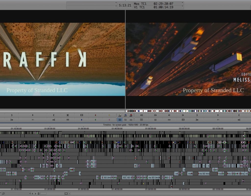 ART OF THE CUT with Melissa Kent of on editing "Traffik" 1