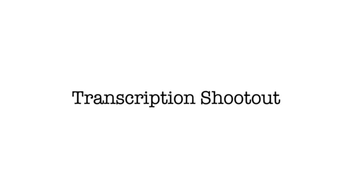 Transcription Shootout: DaVinci Resolve, Descript, FCP, FlexClip, Premiere Pro 1