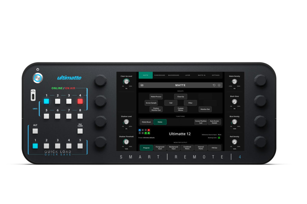 Blackmagic Design announces Ultimatte Smart Remote 4 G2