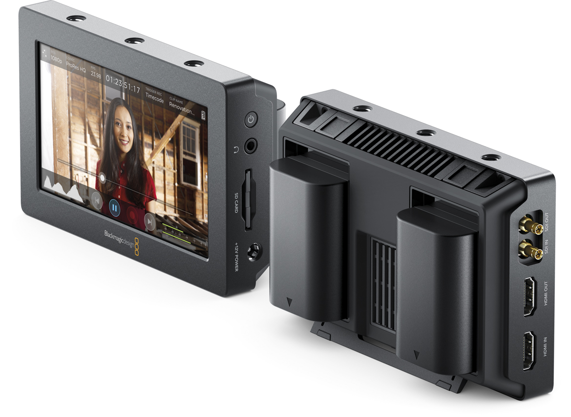 Video Recorder/Monitor Announced By Blackmagic 22