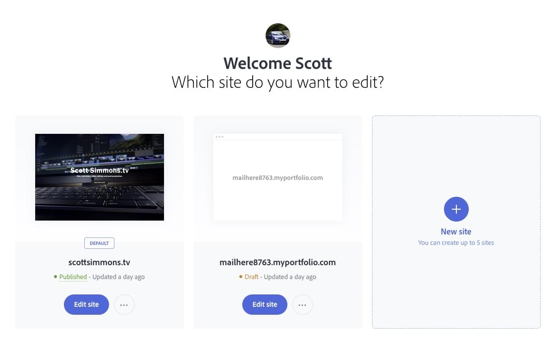 Want to leave Squarespace? Adobe Portfolio might be an option you're already paying for 4