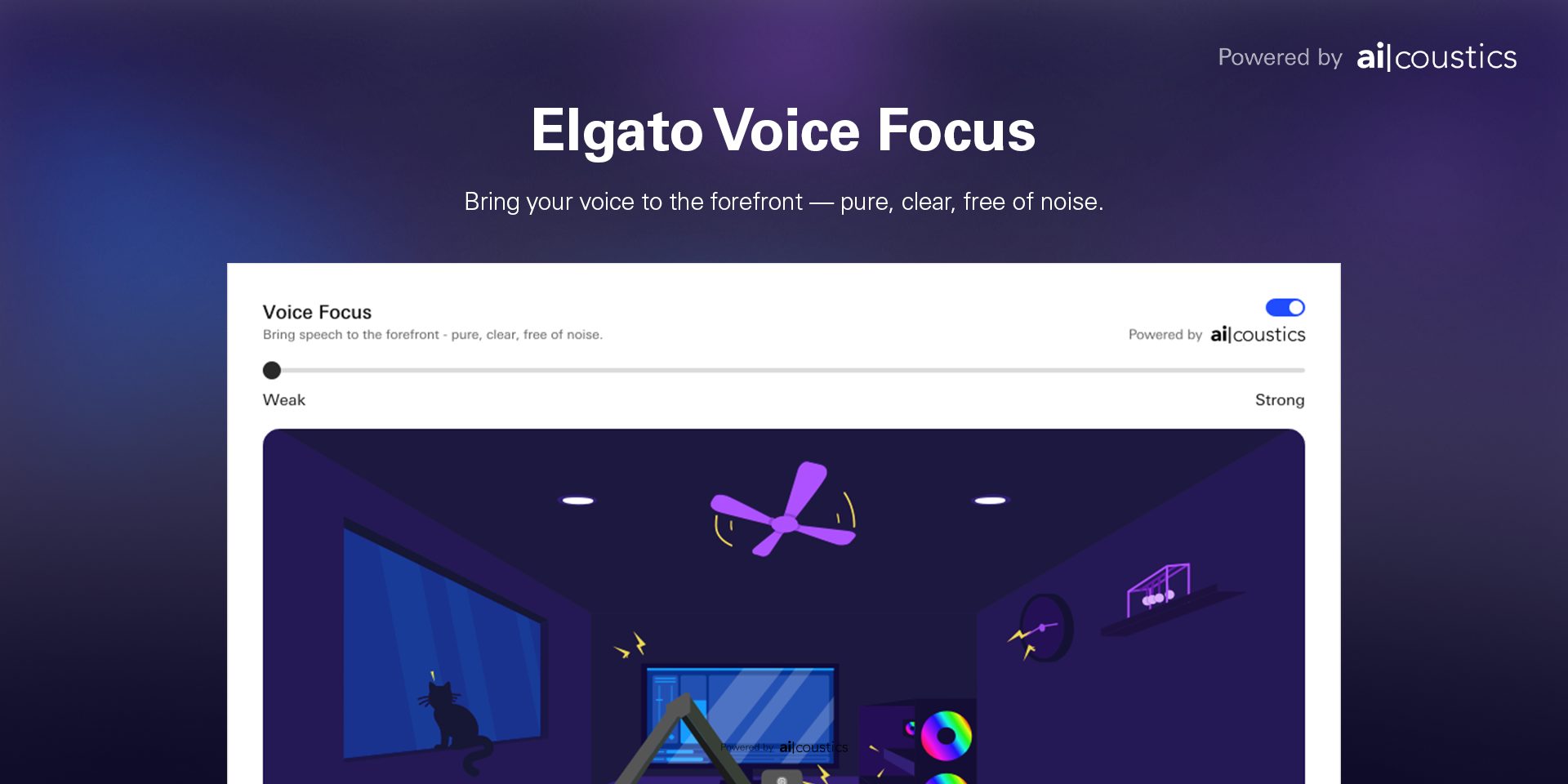 Elgato unleashes Voice Focus NR software as a standalone VST/AU! 6 Elgato unleashes Voice Focus NR software as a standalone VST/AU! 6