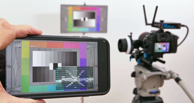 Wi-Fi WFM receiving from a Cube 255 on a GH4