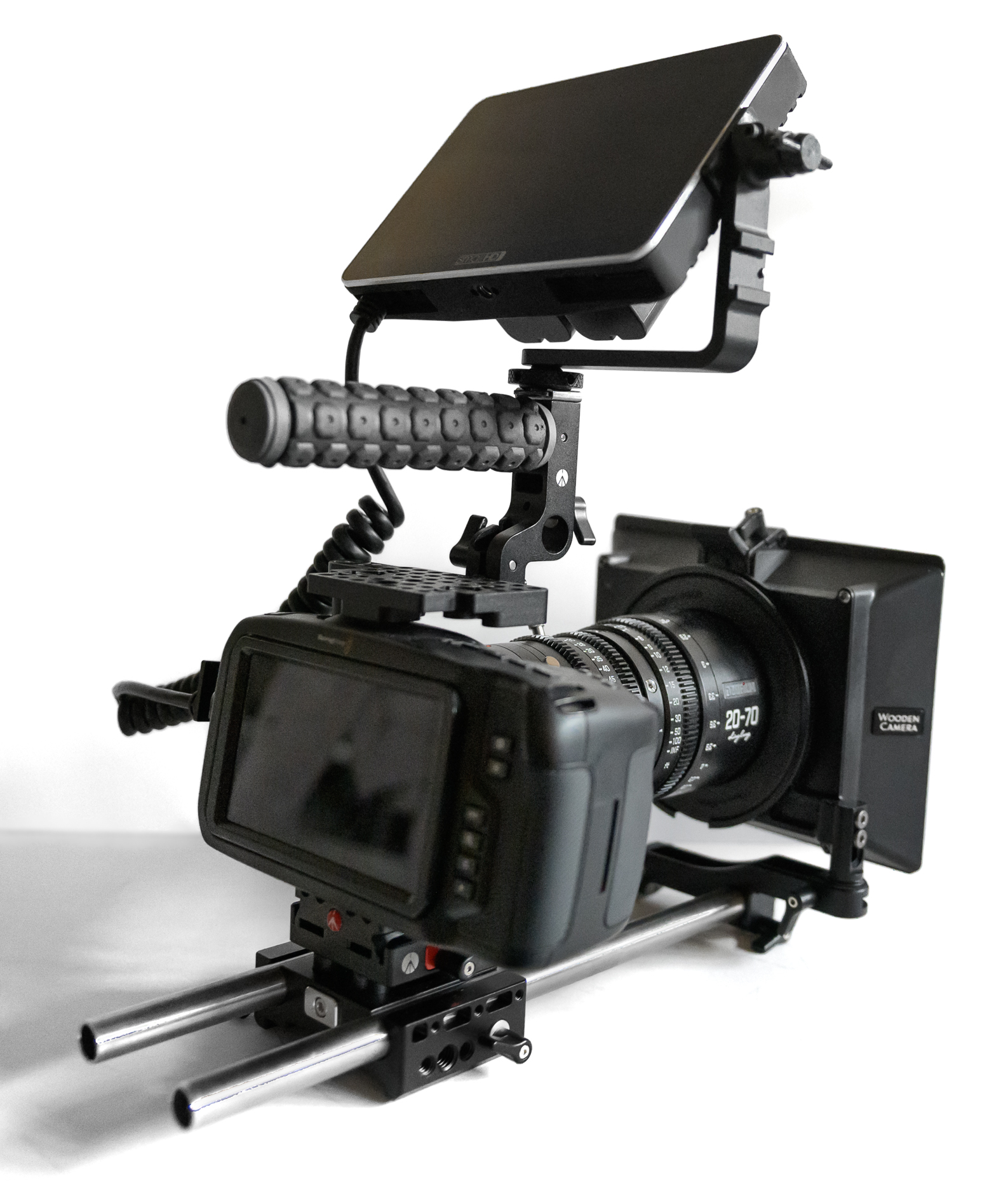 Unified BMPCC4K / BMPCC6K Camera Cage SSD Mount — Wooden Camera