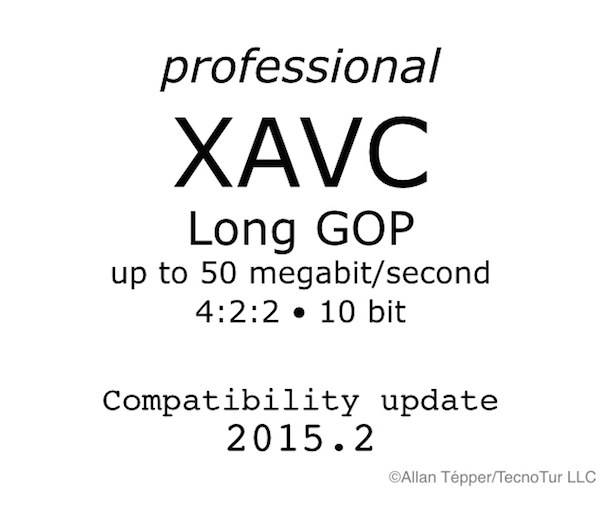 XAVC L update 2 605