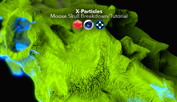 X-Particles Moose Skull