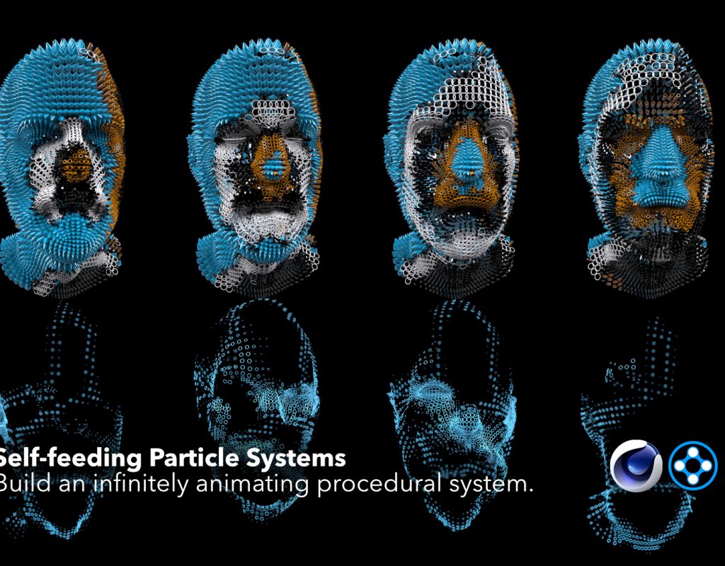 self-feeding particles