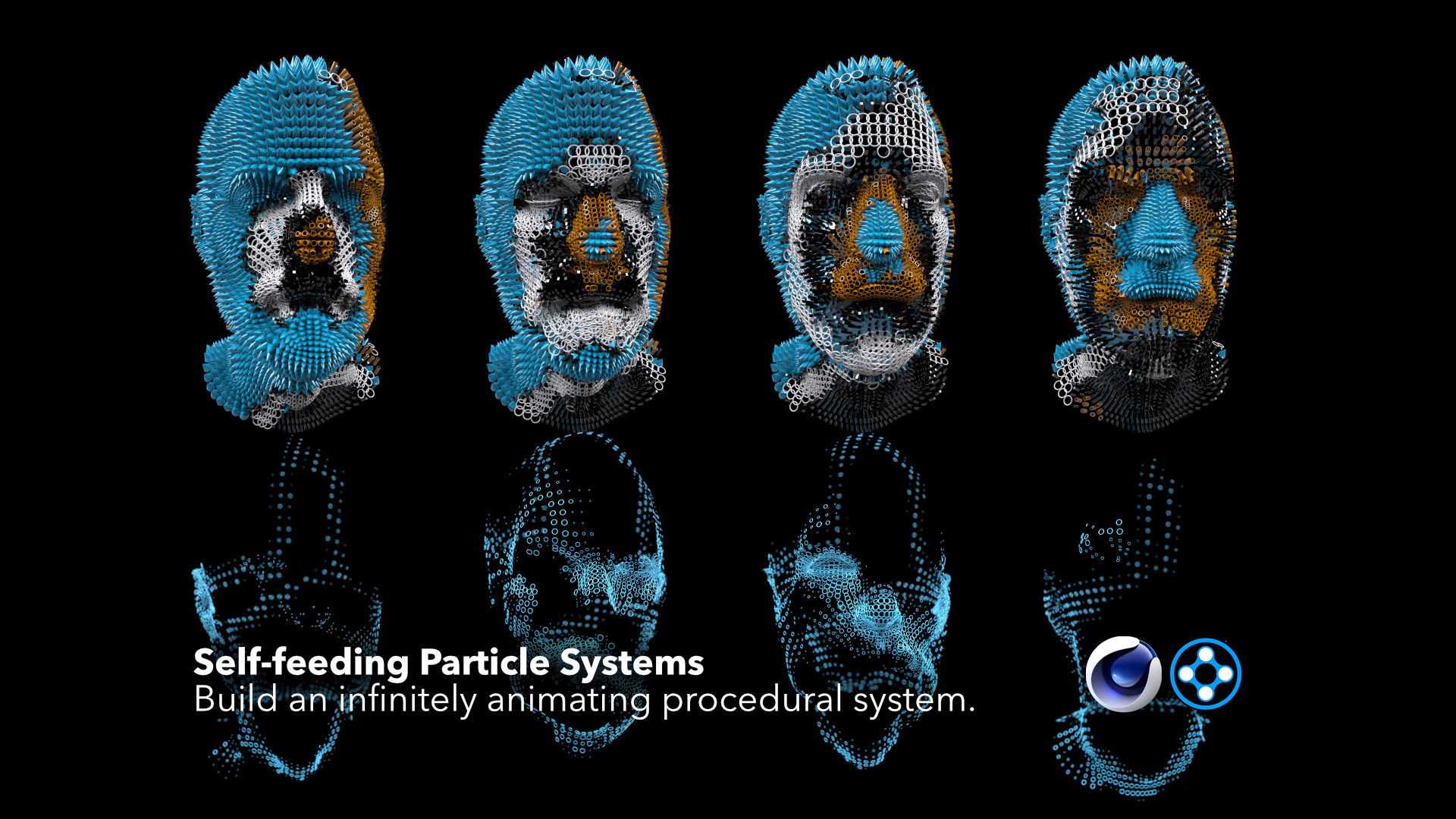 self-feeding particles