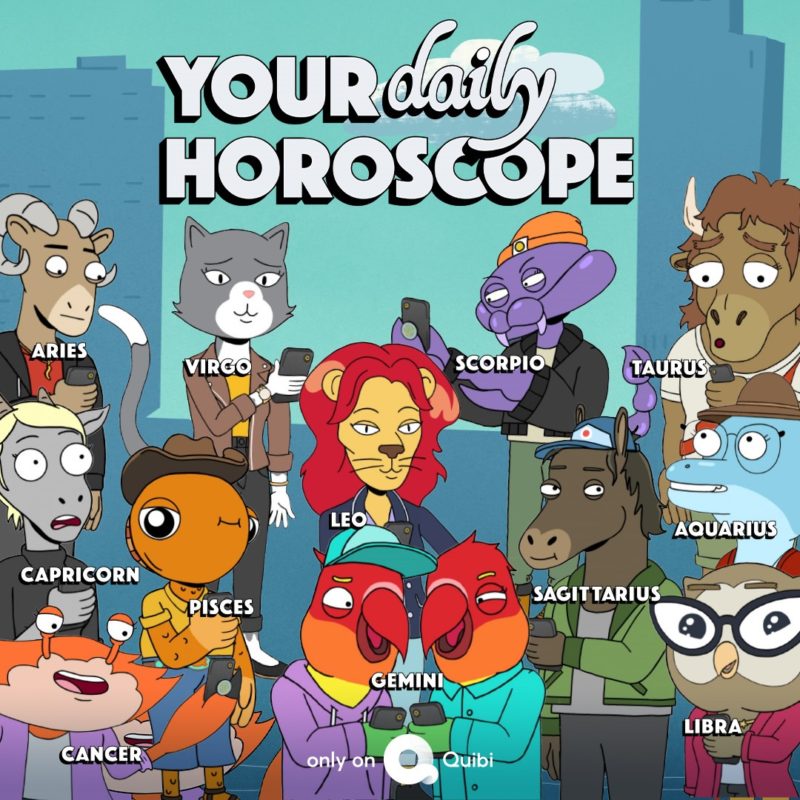 Creating High-Volume, Short-Form Animated Content for Quibi's "Your Daily Horoscope" From Home 3