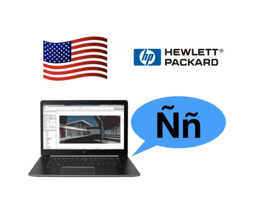 HP (US) offers ZBook Studio G4 with Spanish keyboard 16