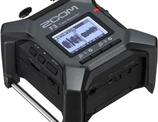 First look: Zoom F3 2-track 32-bit float recorder with 48 kHz sampling rate 9