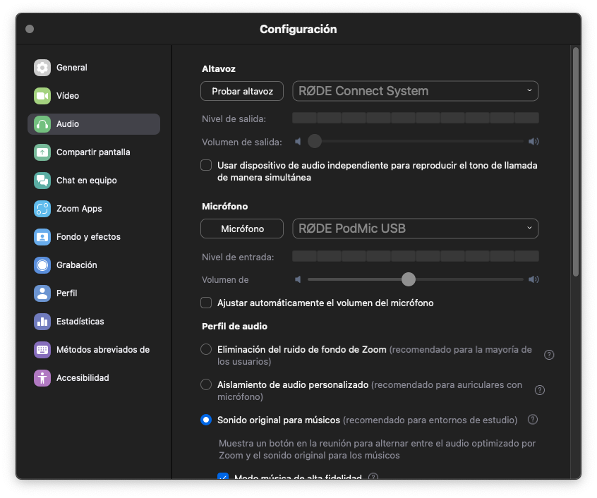 Combining ScreenFlow with RØDE Connect for Zoom.us recordings 59