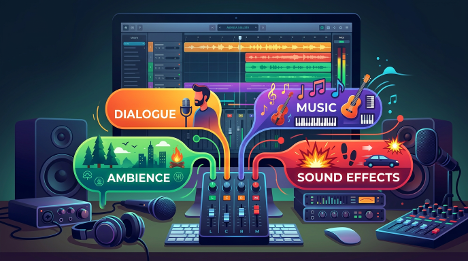 Stem Separation Moves Into the Edit: What Enhance Audio Changes for Dialogue Workflows in Premiere (Beta) 4