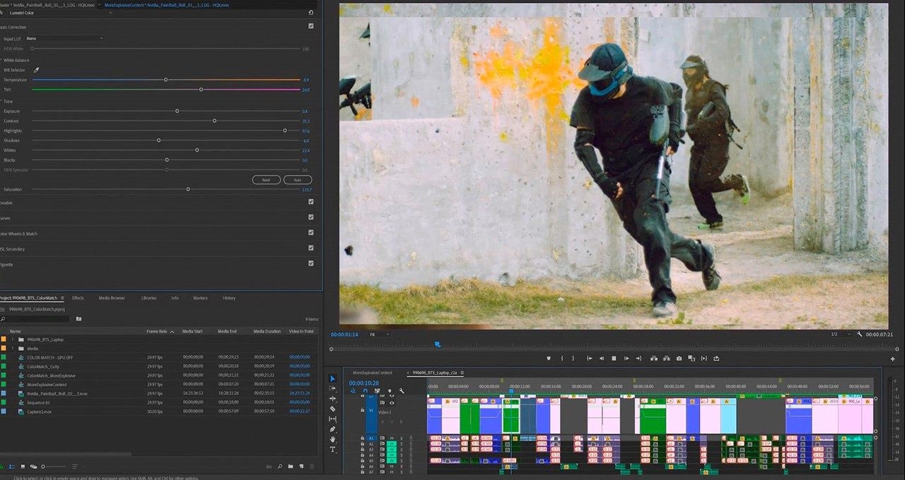 Premiere Pro 14.2: new NVIDIA encoder acceleration exports videos up to 5x faster