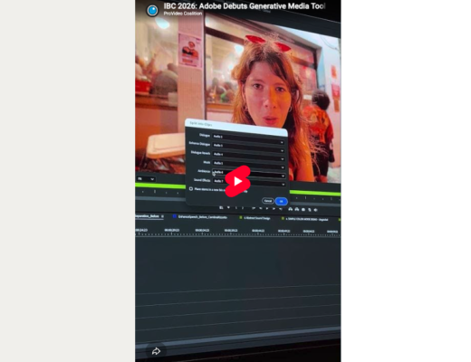 PVC at IBC 2026: Adobe Debuts Generative Media Tool to Bring AI Directly into Premiere Pro Timeline 2