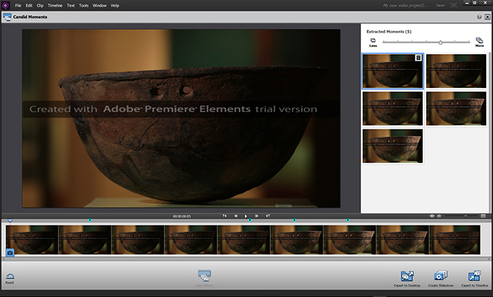 adobe premiere elements 2018 video not ending