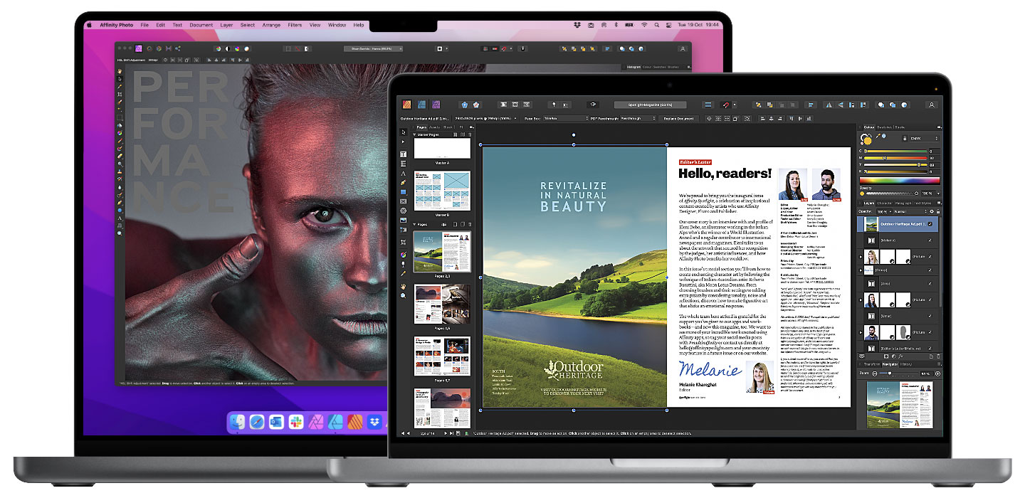 Affinity apps ready for Apple’s new macOS and MacBook Pro 1