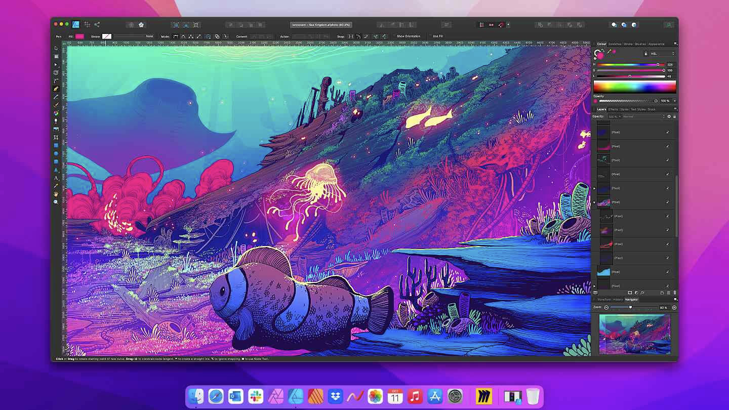 Affinity apps ready for Apple’s new macOS and MacBook Pro