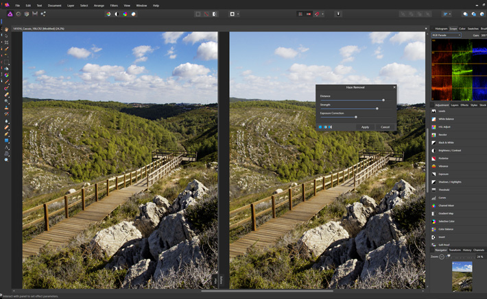 Hands-on: Affinity Photo for Windows