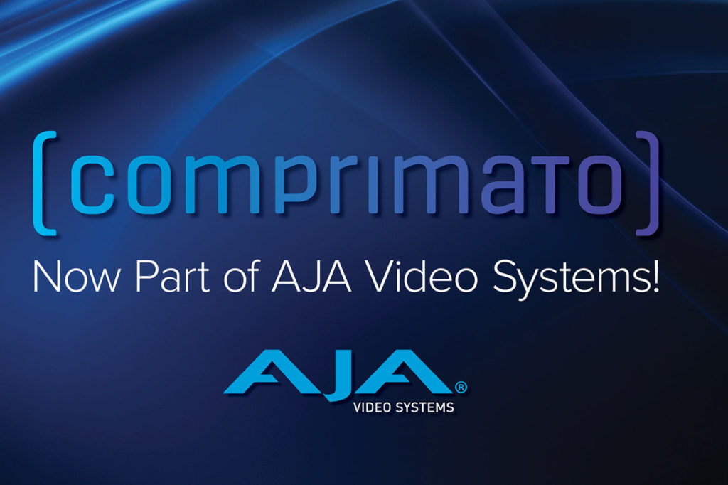 AJA to acquire Comprimato’s portfolio of software solutions