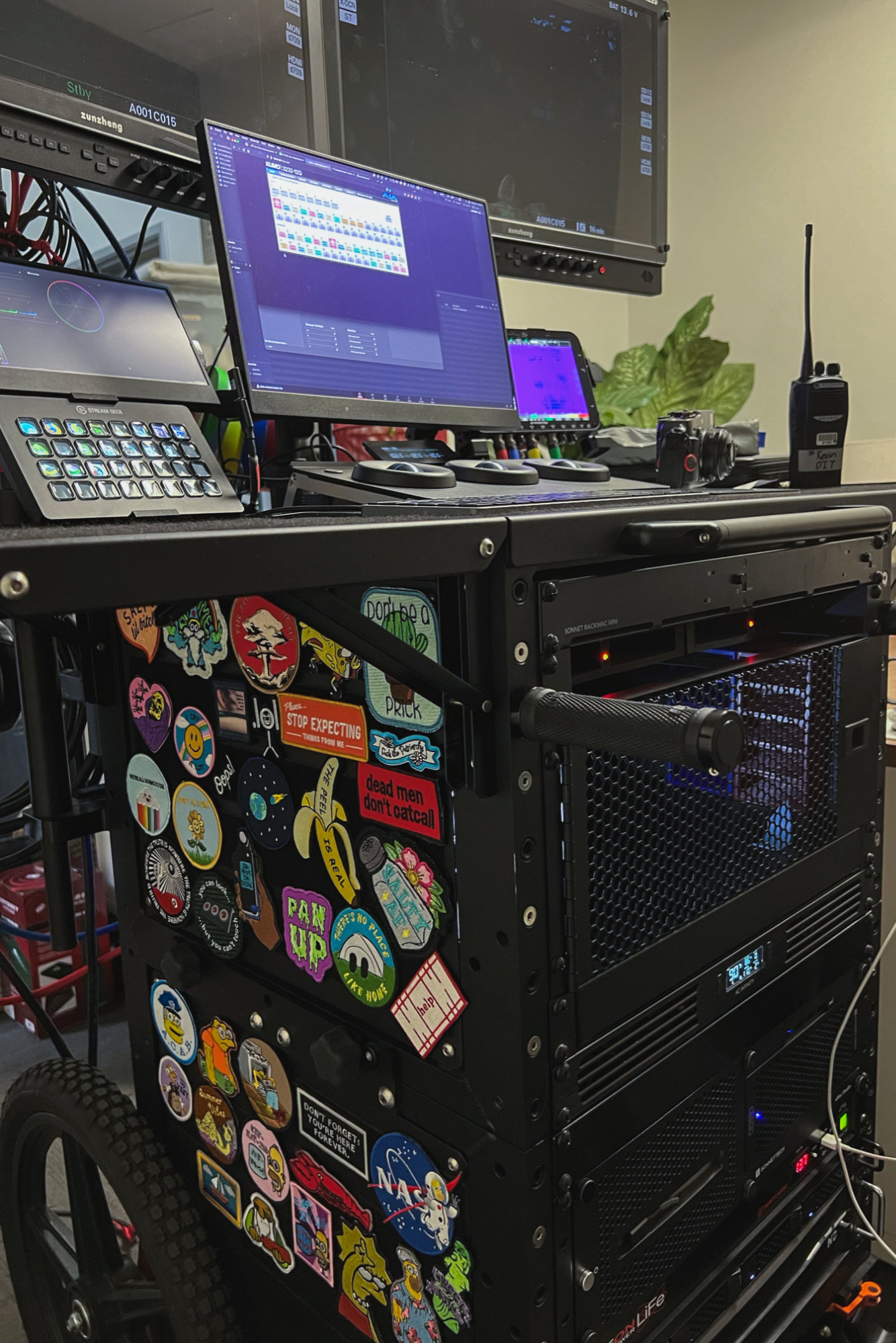A DIT cart to keep productions running smoothly