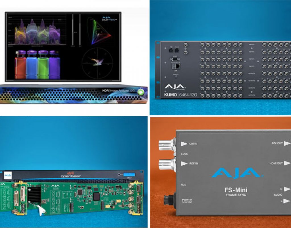 AJA Video System: new products unveiled at IBC 2019