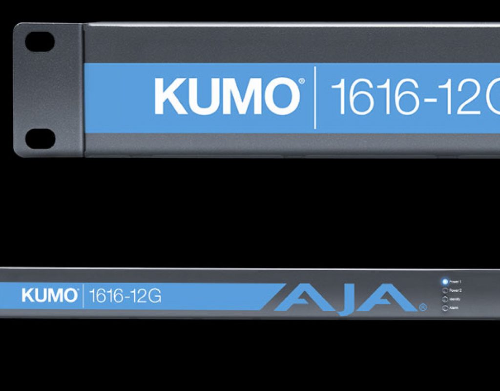 AJA releases KUMO 1616-12G Compact 12G-SDI Router