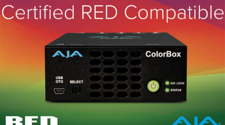 RED-CERTIFICATION for the AJA ColorBox