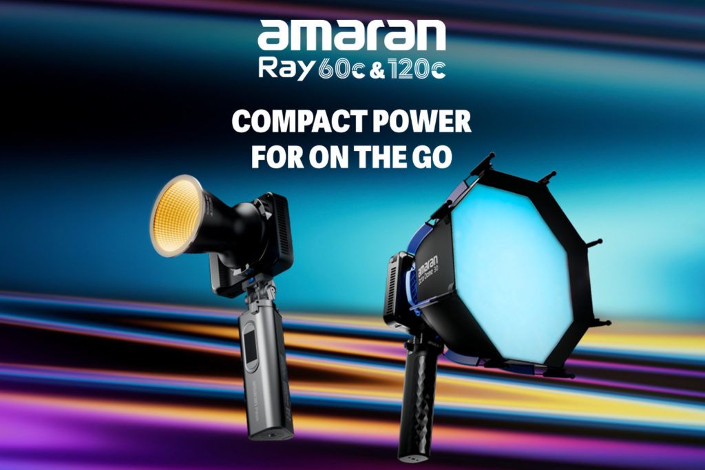 Ray Series from amaran: next-gen COBs for creators