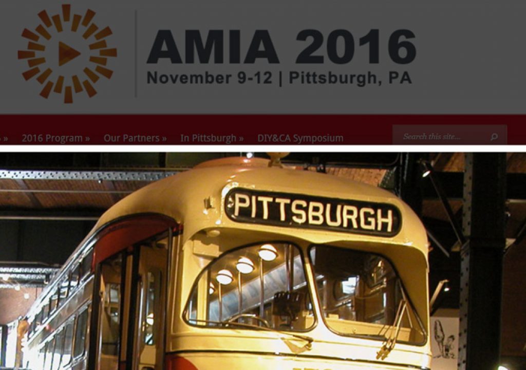 AMIA conference: preservation of film and digital archives