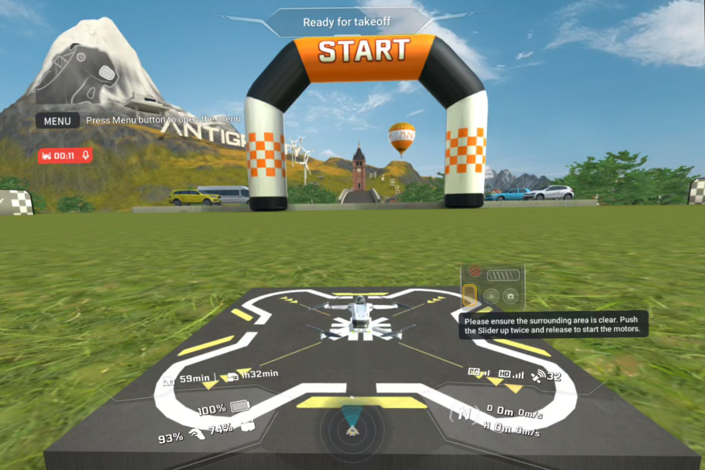 Antigravity A1 gets free Virtual Flight Simulator update