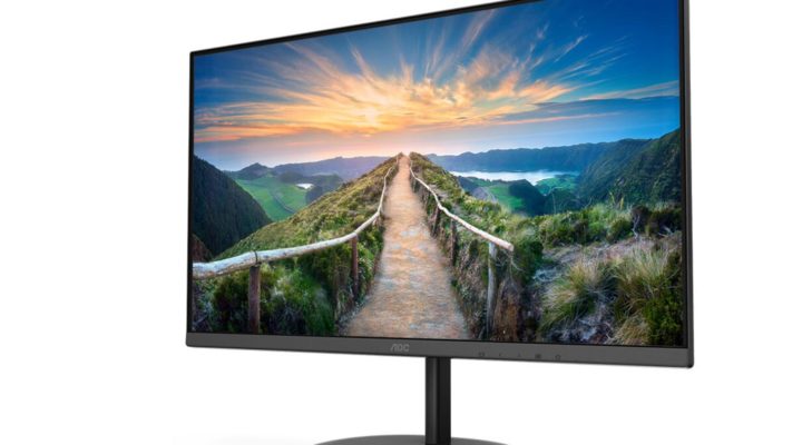 New AOC V4 monitor series: affordable all-rounder solution