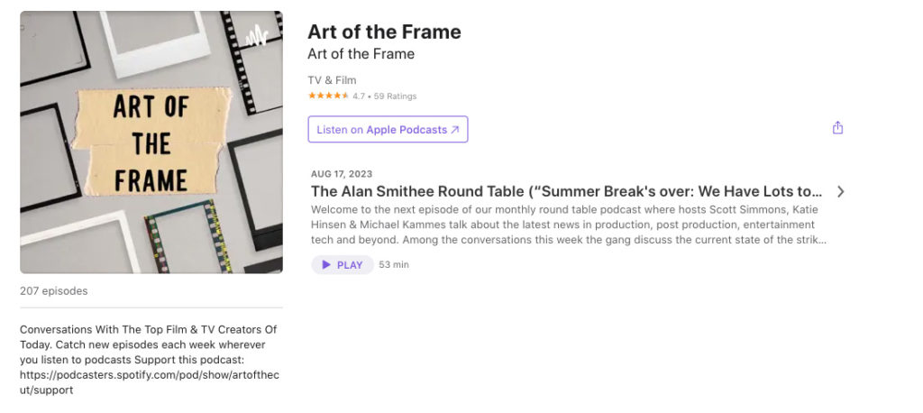 The Alan Smithee Round Table (“Summer Break's over: We Have Lots to Discuss”) 1