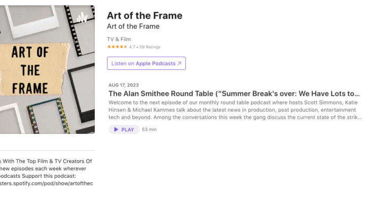The Alan Smithee Round Table (“Summer Break's over: We Have Lots to Discuss”) 1