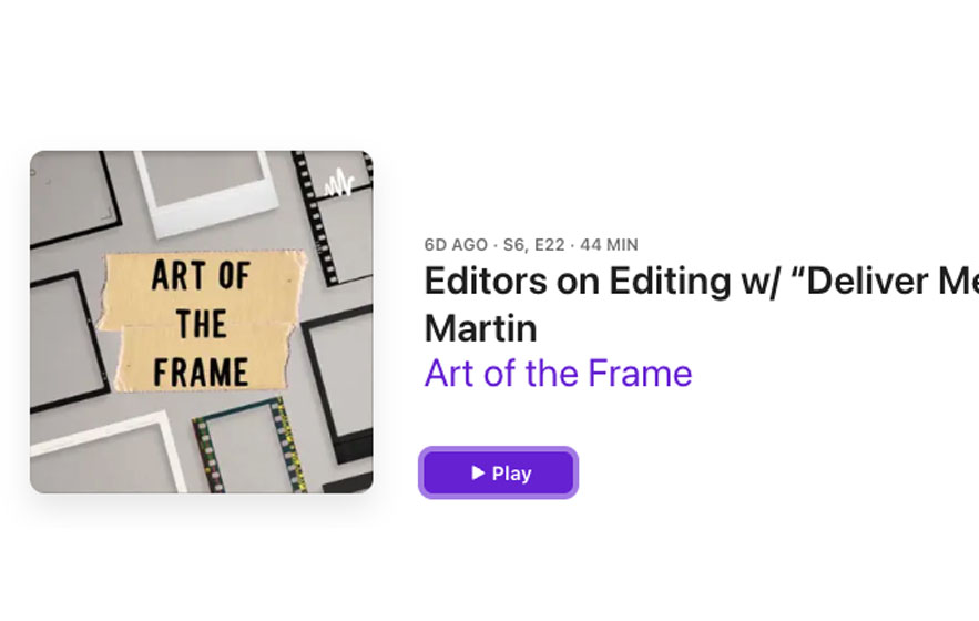 Art of the Frame Podcast: Editors on Editing with “Springsteen: Deliver Me From Nowhere” Editor Pamela Martin 1