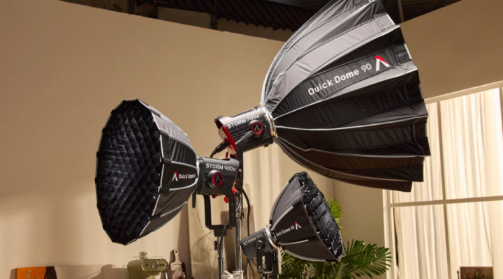 Aputure: new Quick Dome diffusers and INFINIMAT updates
