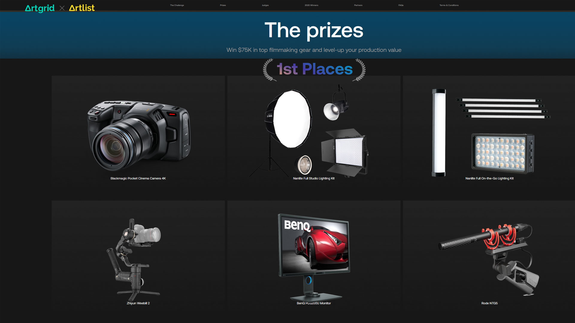 Artlist’s Edit Challenge 2021: your chance to win $75K in filmmaking gear