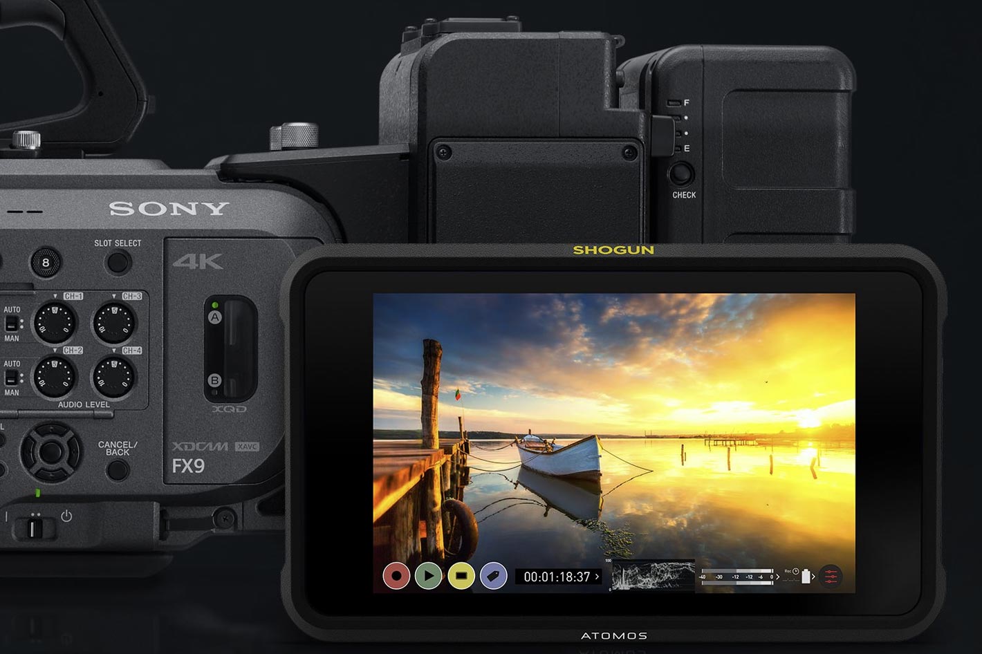 Atomos brings RAW recording to the Sony PXW-FX9