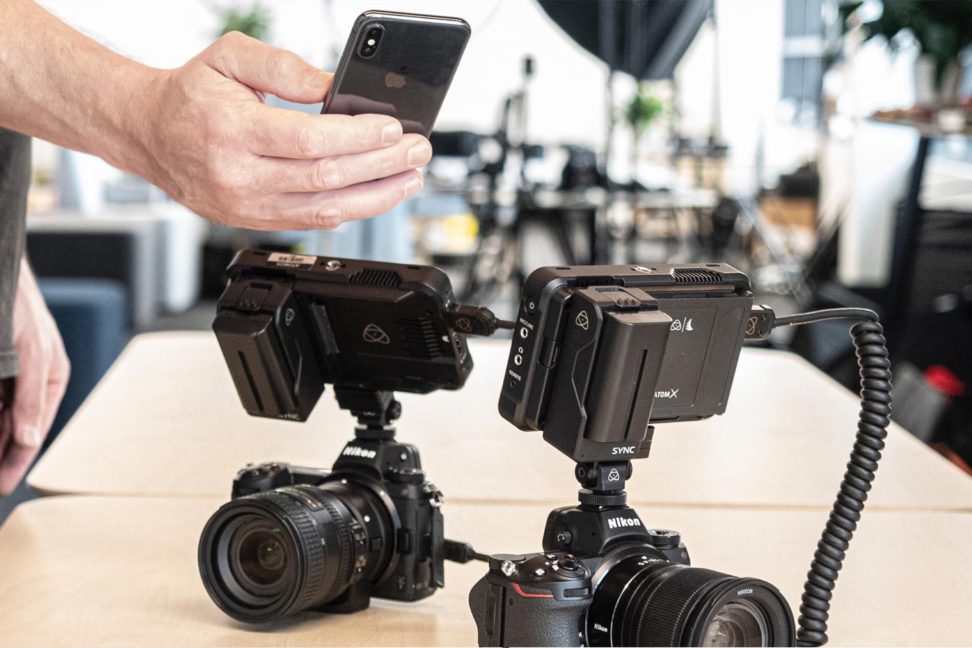 New AtomX SYNC: trouble-free multi-cam wireless timecode