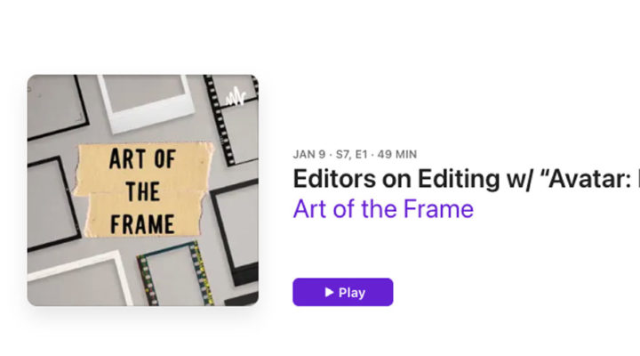 Art of the Frame Podcast: Editors on Editing with “Avatar: Fire and Ash” Editor: Stephen E. Rivkin 1