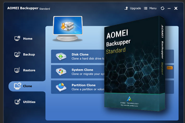 Backup & Recovery: free tools from Paragon and AOMEI